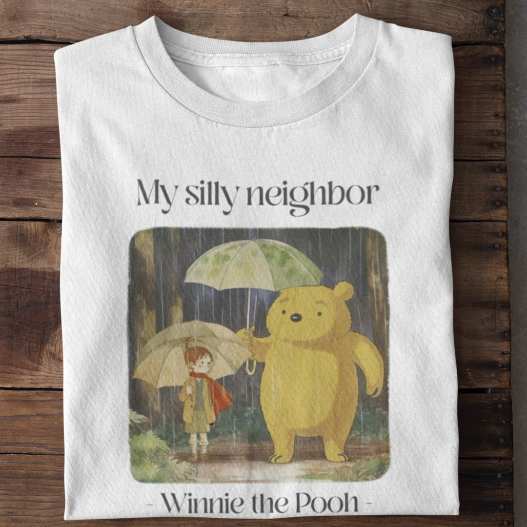 Nome do produto: Camiseta Unissex - My neighboor pooh