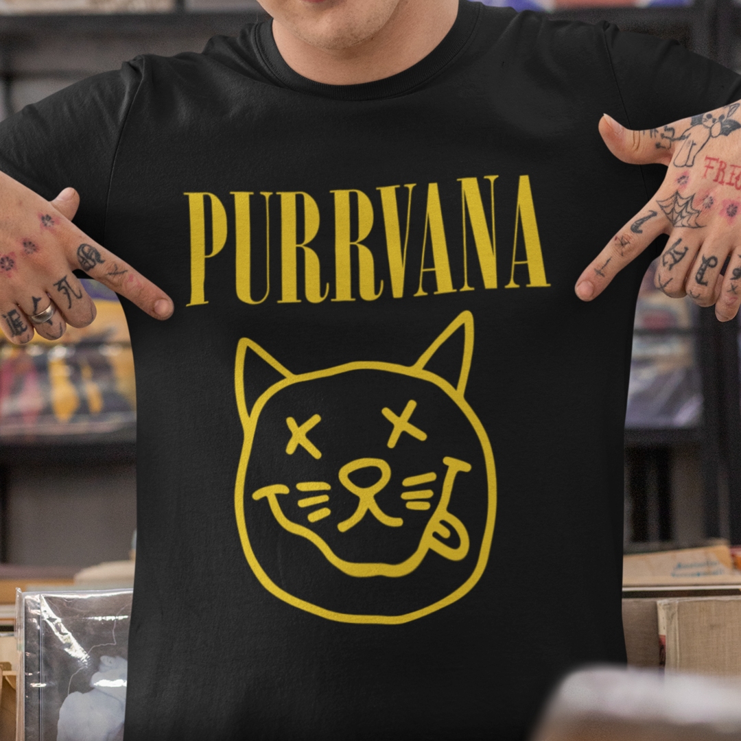 Nome do produto: Camiseta Unissex - Purrvana