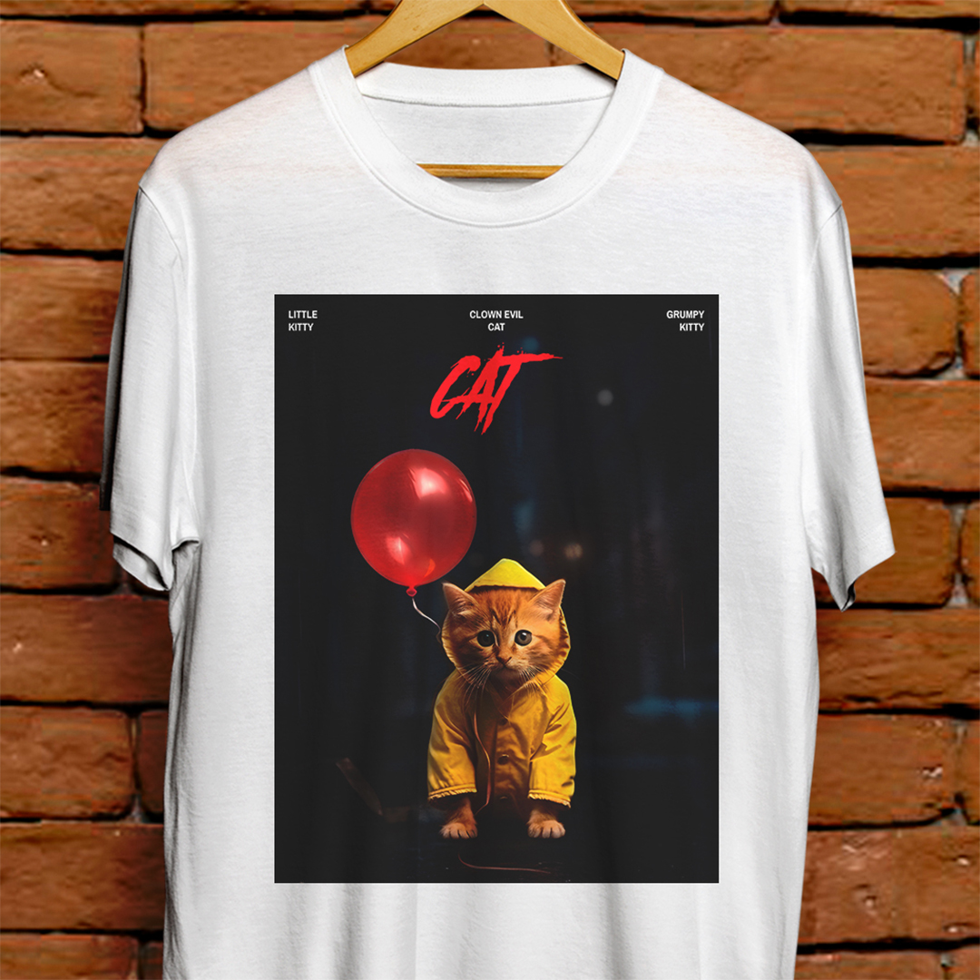 Nome do produto: Camiseta Unissex - Cat