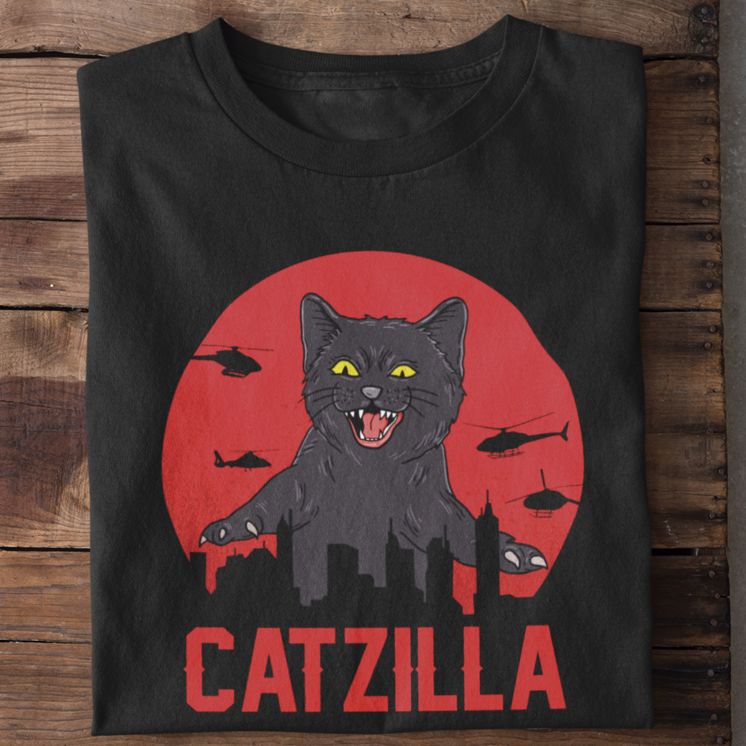 Nome do produto: Camiseta Unissex - Catzilla