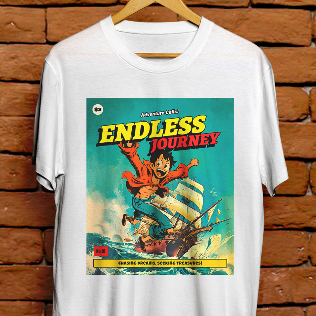 Nome do produto: Camiseta Unissex - Endless journey
