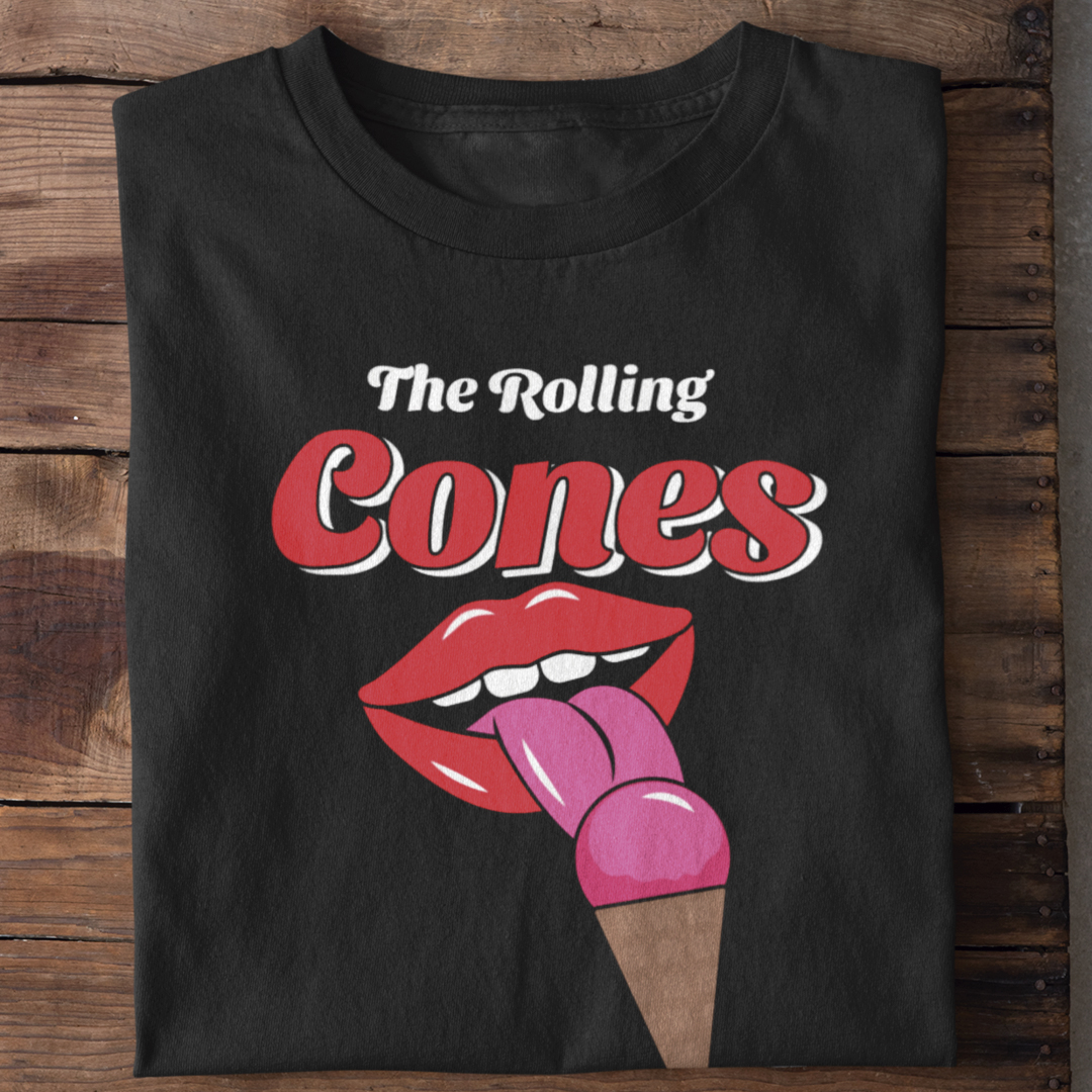 Nome do produto: Camiseta Unissex - The rolling cones