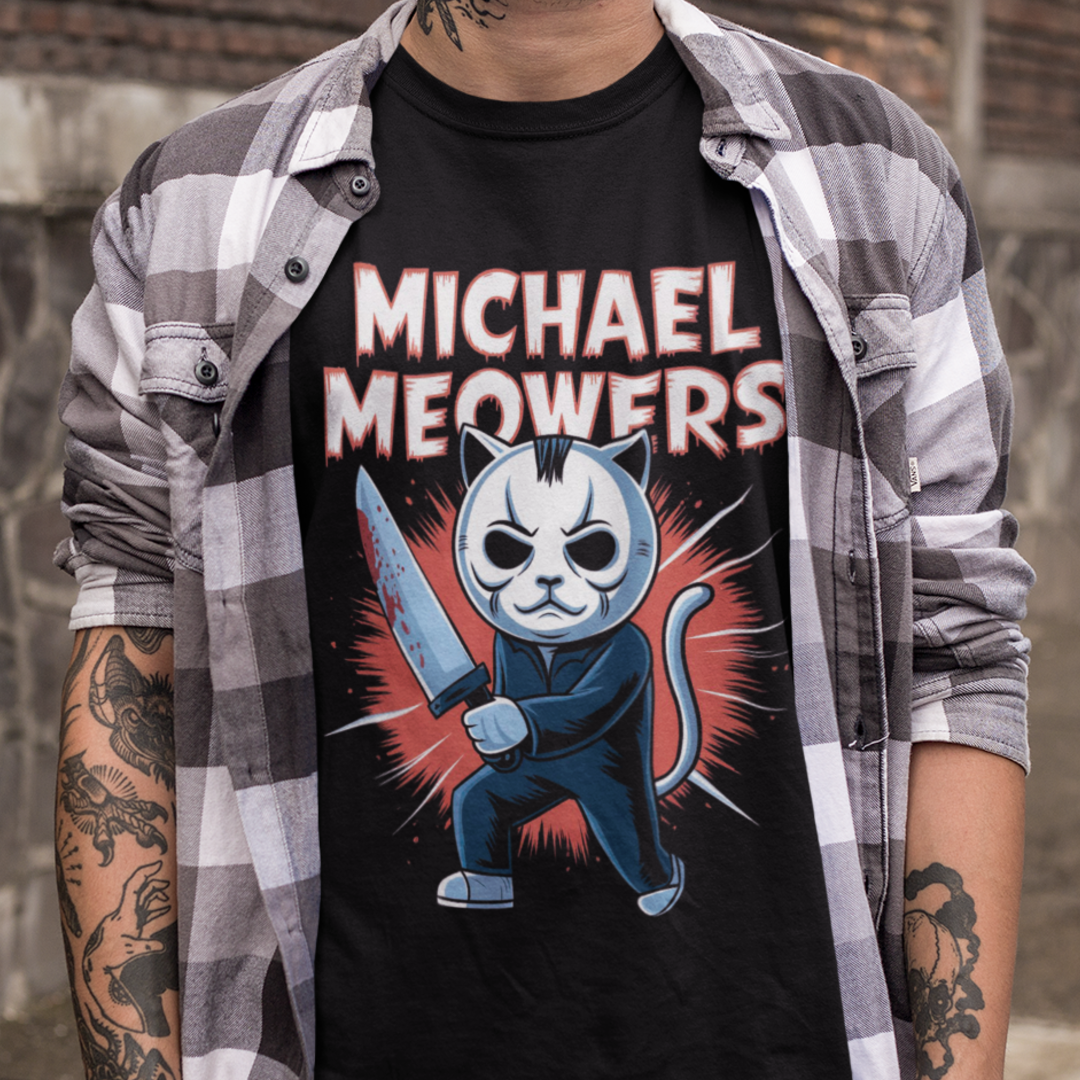 Nome do produto: Camiseta Unissex - Michael Meowers