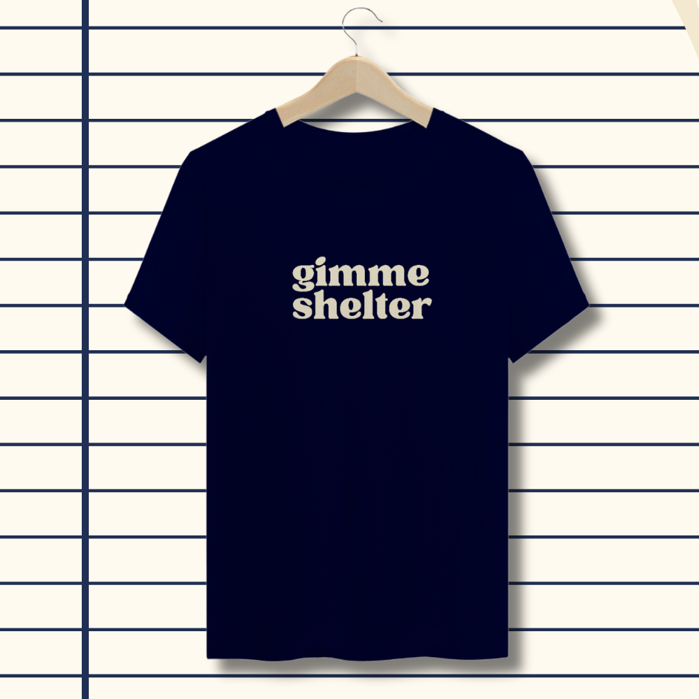 Nome do produto: T-Shirt Marinho Gimme Shelter