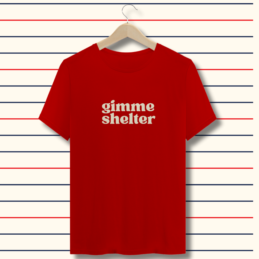 Nome do produto: T-Shirt Vermelha Crème de la crème