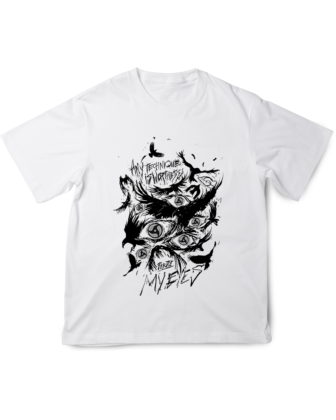 Nome do produto: Camisa My Eyes Itachi (Frente)