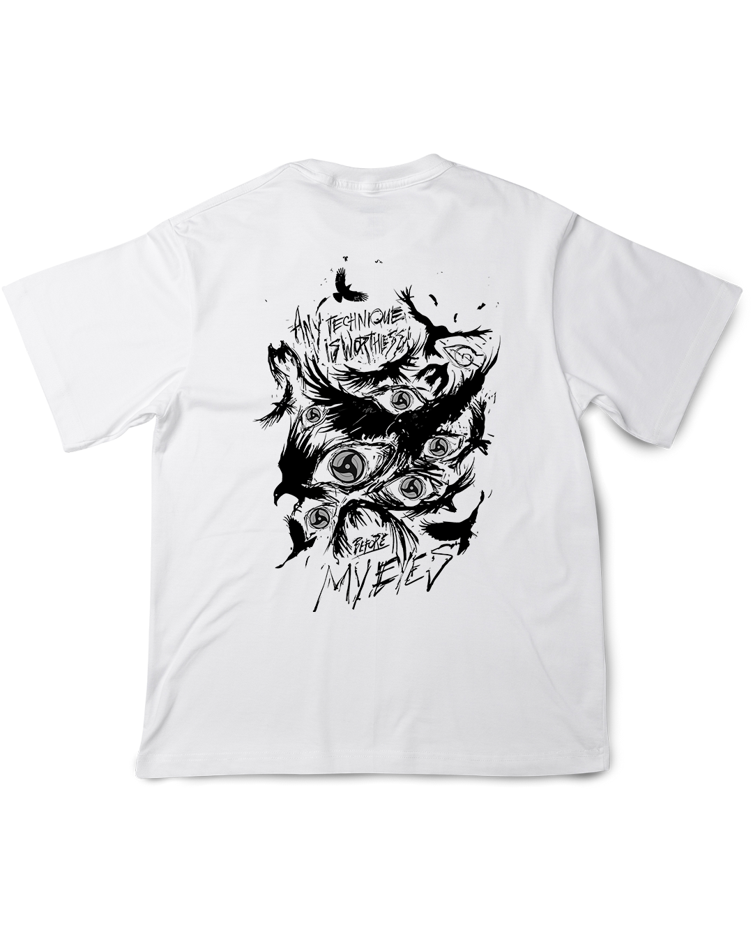 Nome do produto: Camisa My Eyes Itachi (Costas)