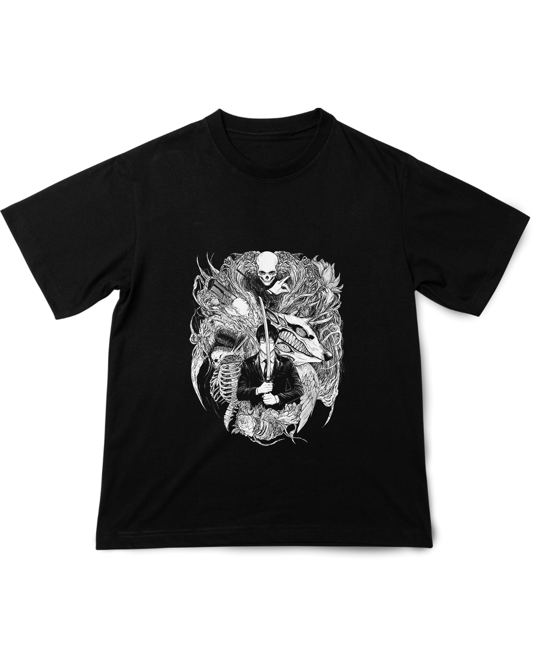 Nome do produto: Camisa Chainsaw Man (Frente e Verso) - Aki