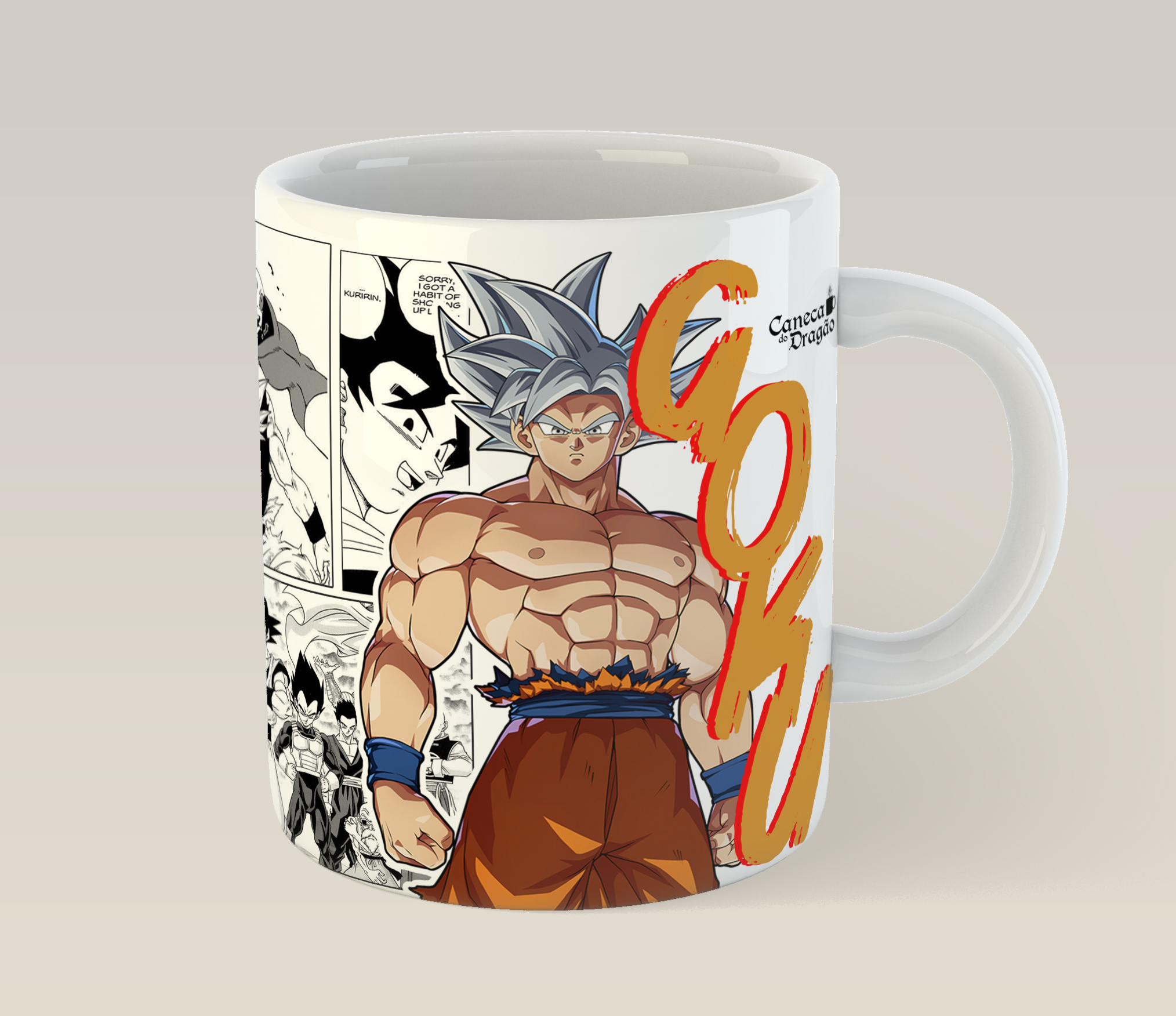 Nome do produto: Caneca Goku - Instinto Superior