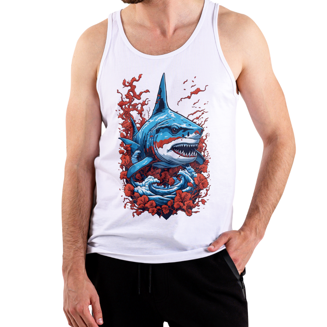 Nome do produto: Shark Killer Shark - Camiseta Regata