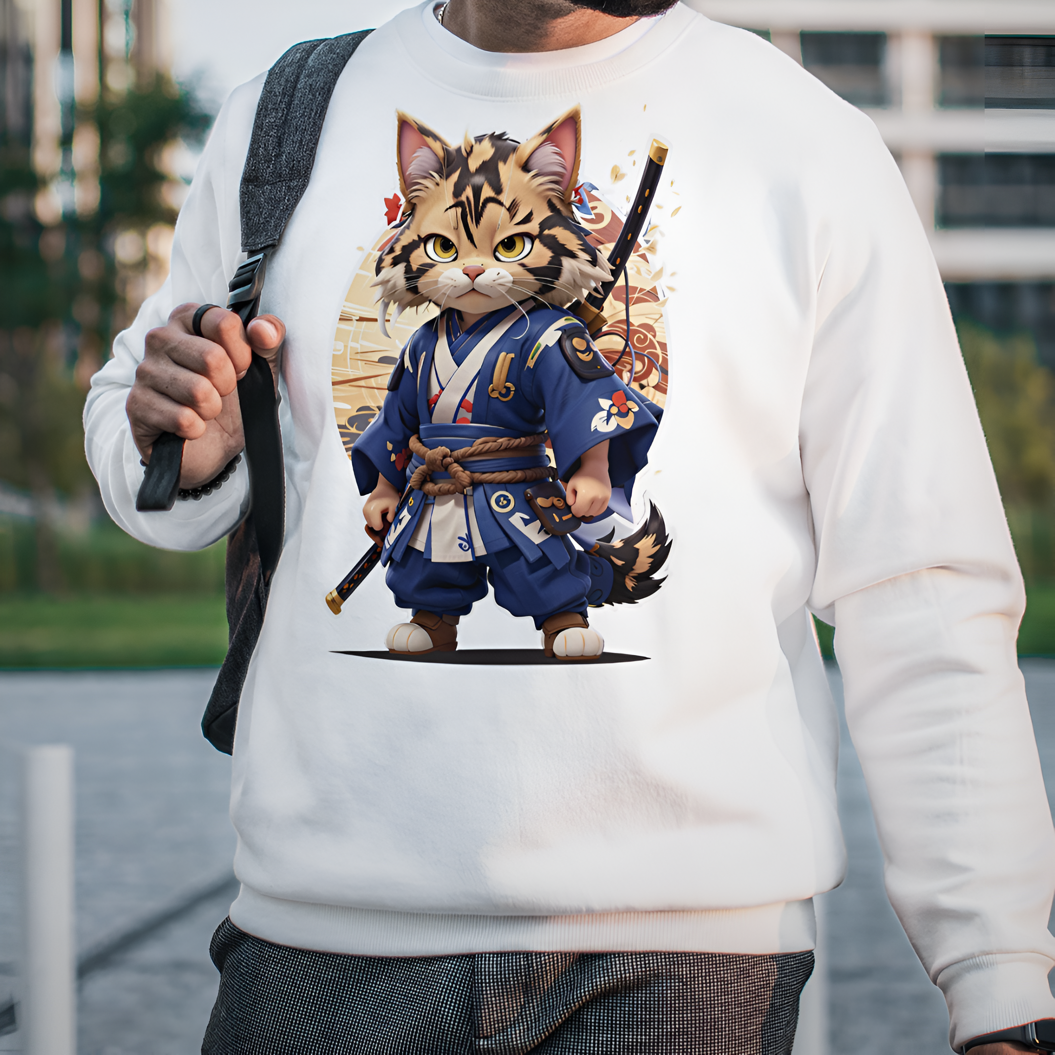 Nome do produto: Samurai Ligre - Moletom