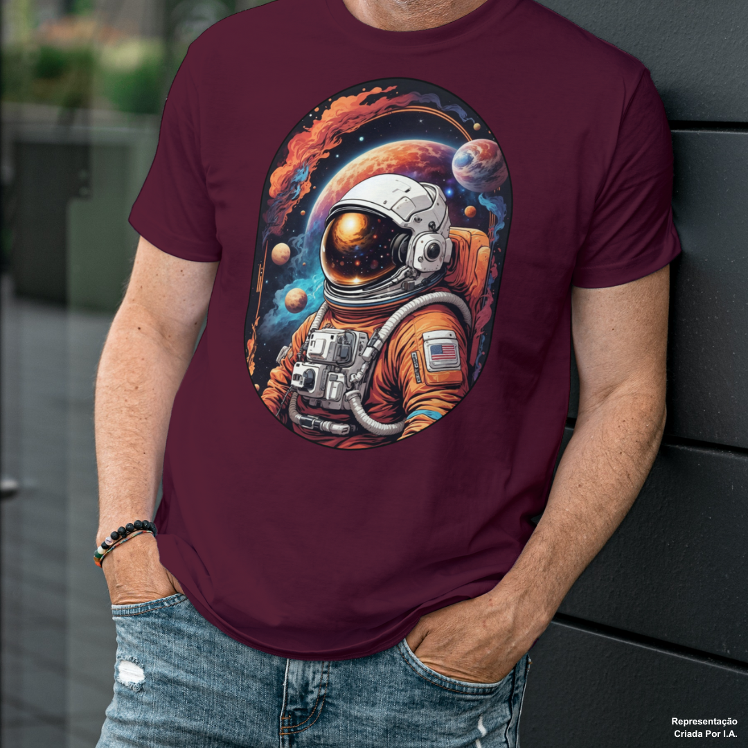 Nome do produto: Astronauta Astrônomo Australiano - Camiseta