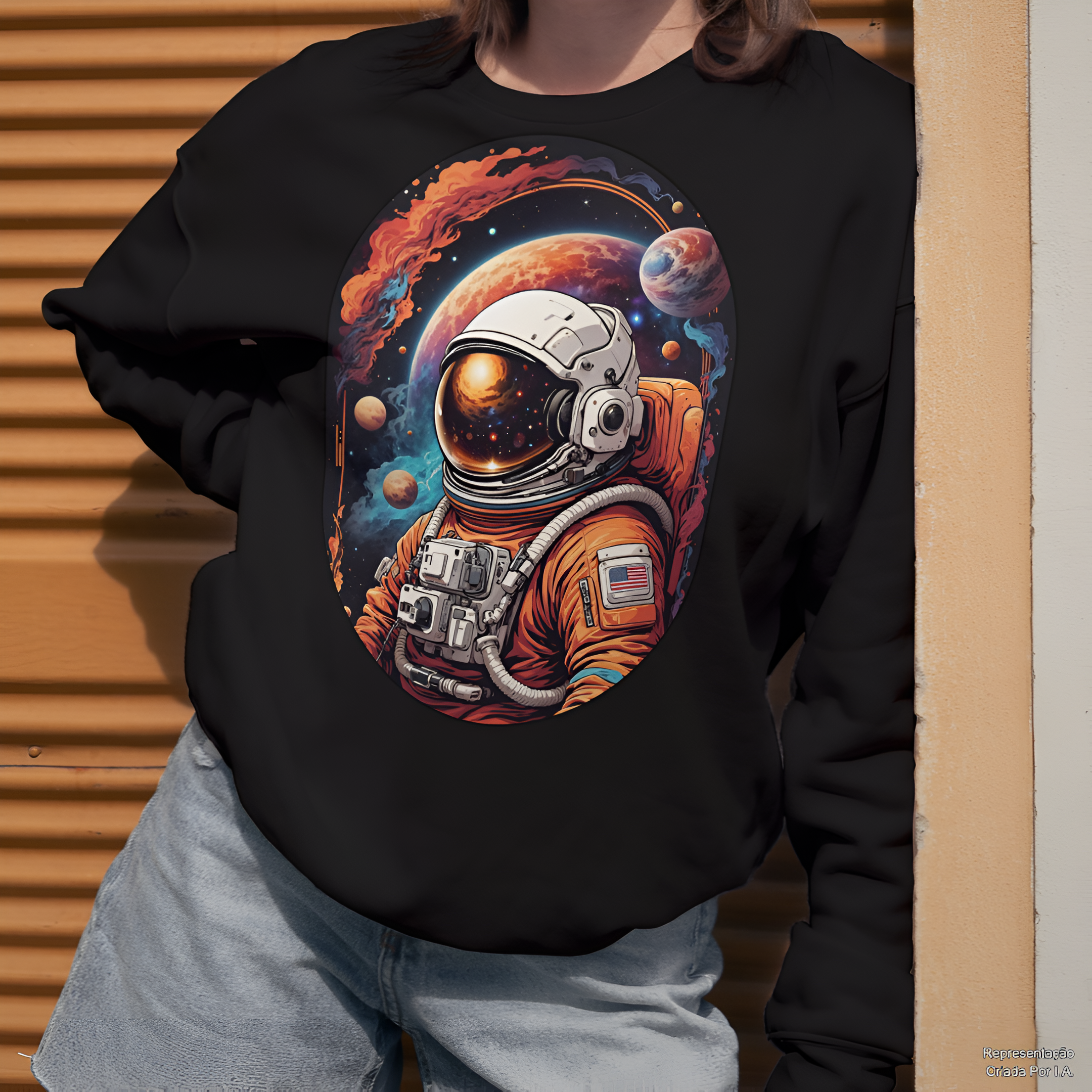 Nome do produto: Astronauta Astrônomo Australiano - Moletom