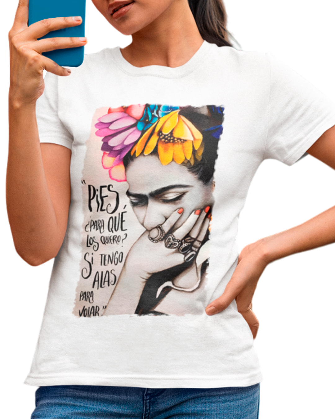 Nome do produto: Baby Long Feminina Frida Frases