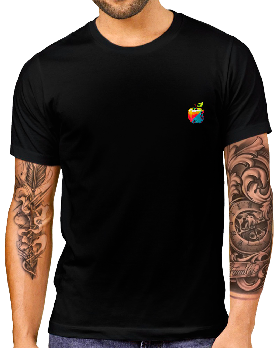 Nome do produto: T-Shirt Masculino Maça Collors