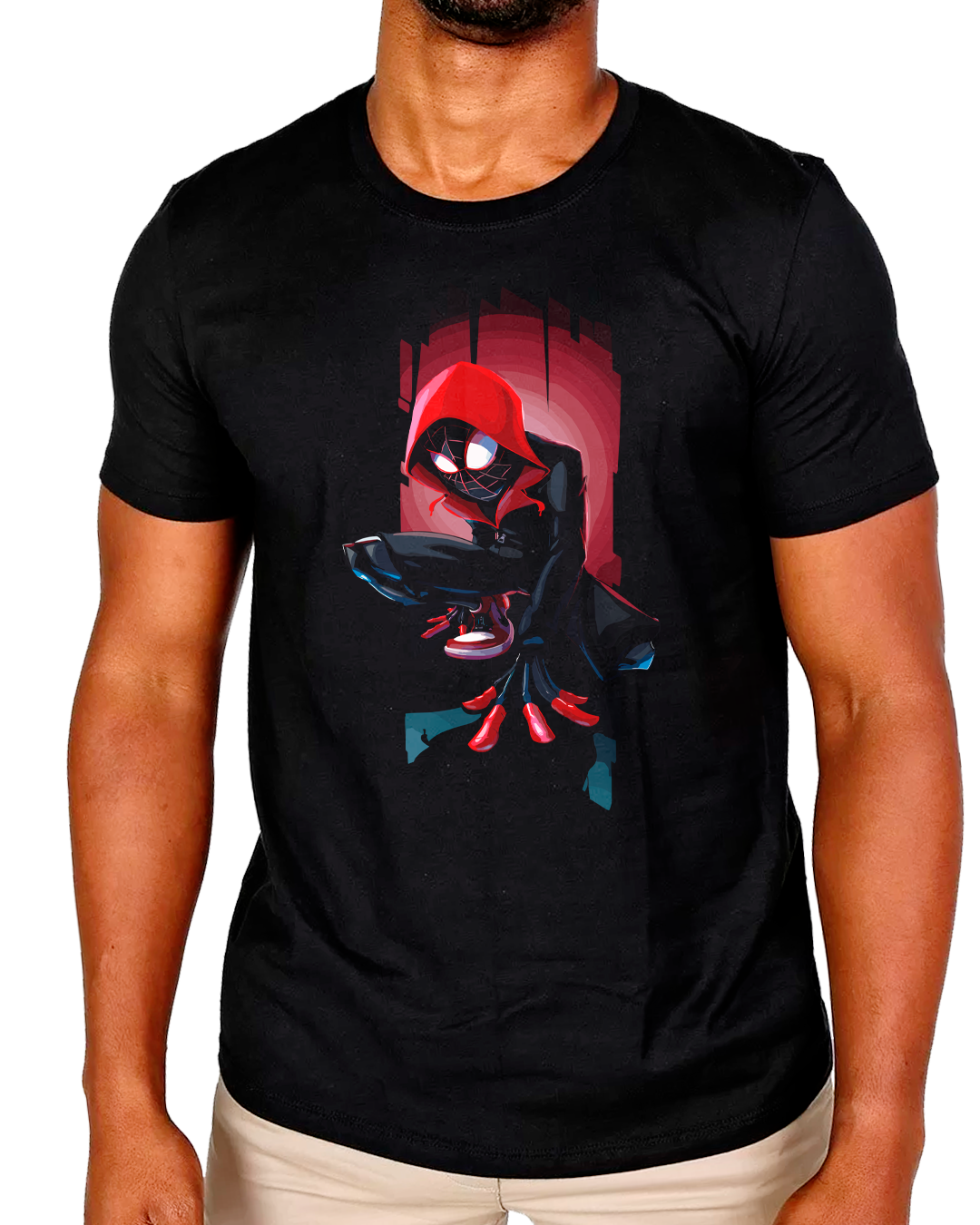 Nome do produto: T-Shirt Masculino  Miles Morales Homem-Aranha