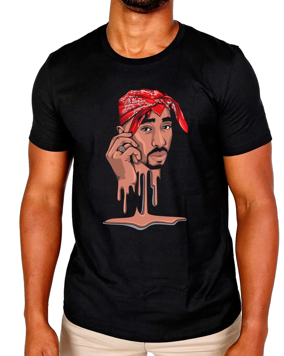 Nome do produto: T-Shirt Masculino  Tupac