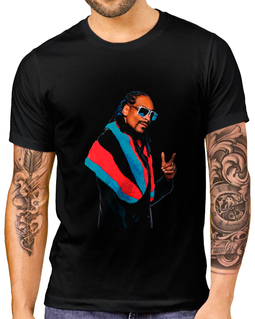 Nome do produto: T-Shirt Masculino Snoop Dogg