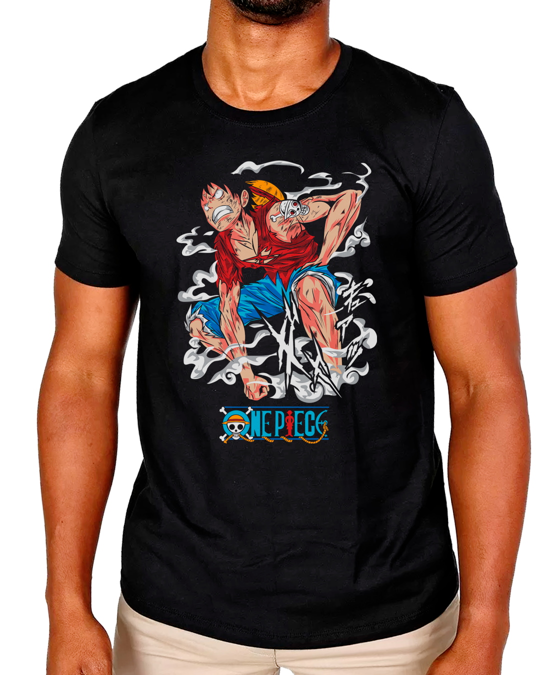 Nome do produto: T-Shirt Masculino Luffy One Piece