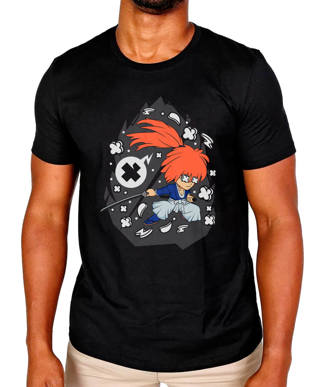 Nome do produto: T-Shirt Masculino Funko Samurai X