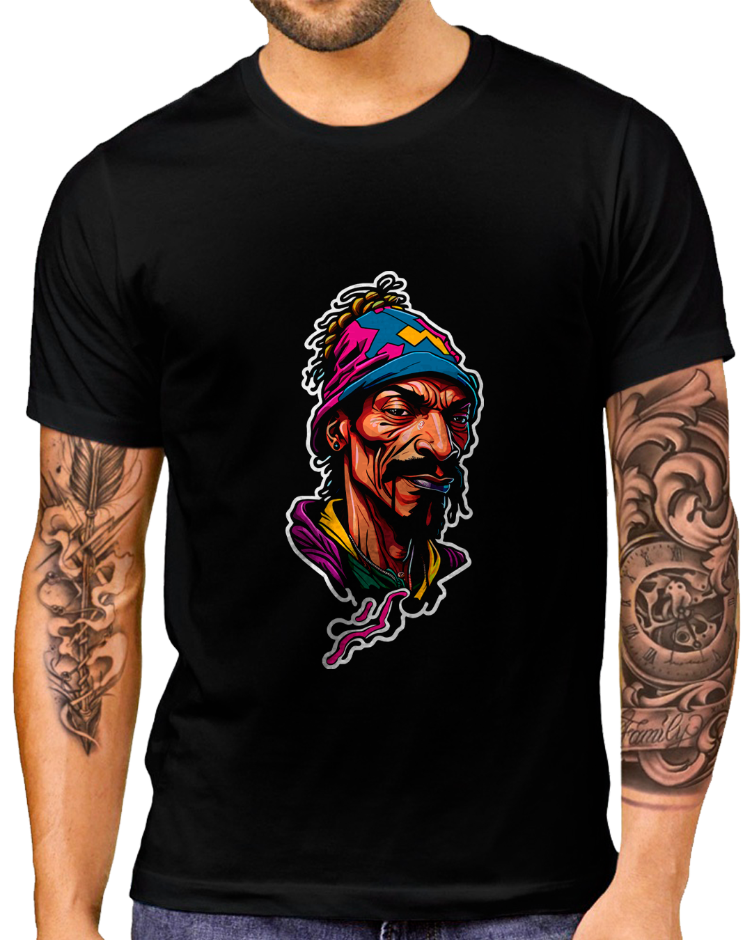 Nome do produto: T-Shirt Masculino Snoop Dogg