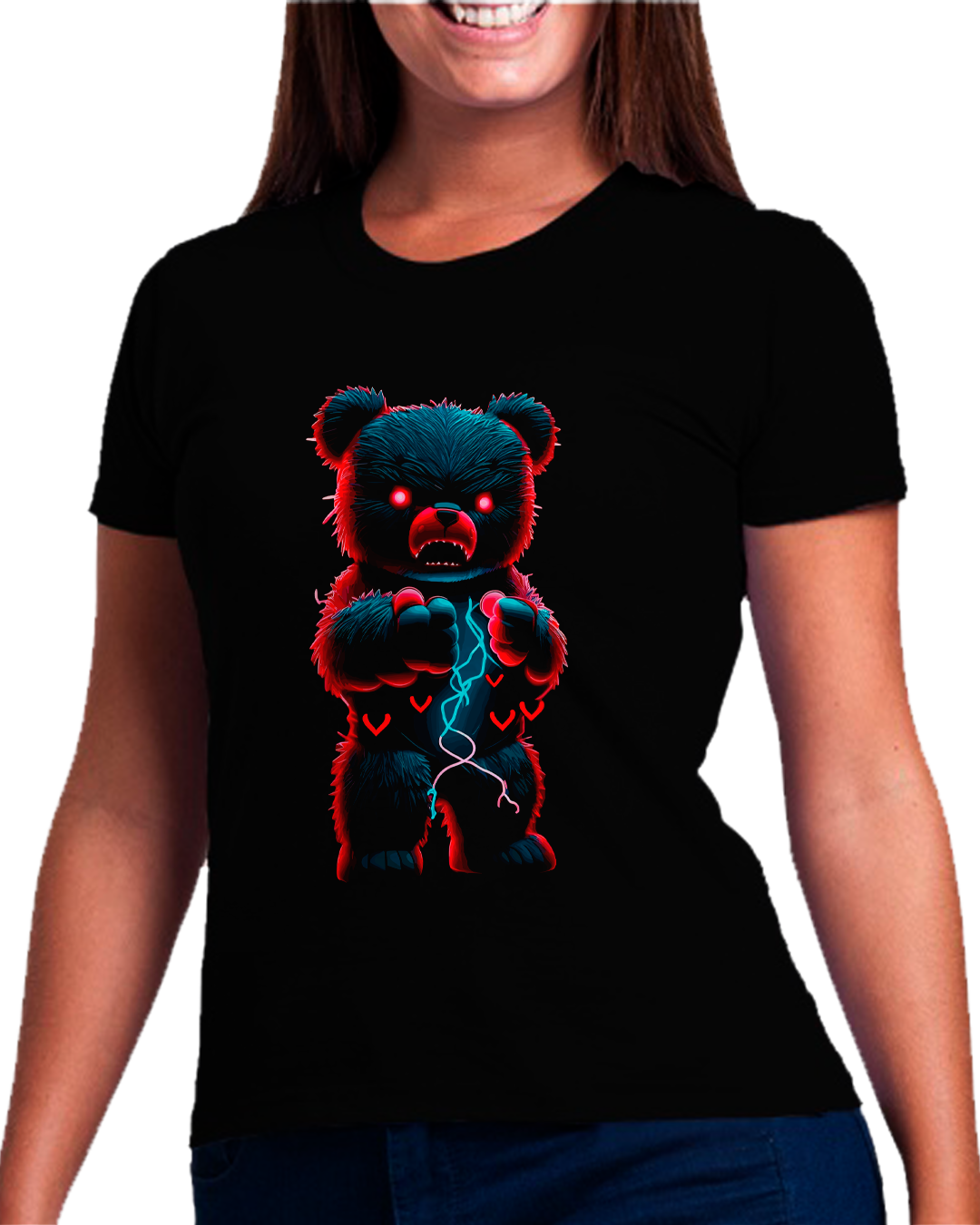 Nome do produto: Baby Long Feminina Urso Raio