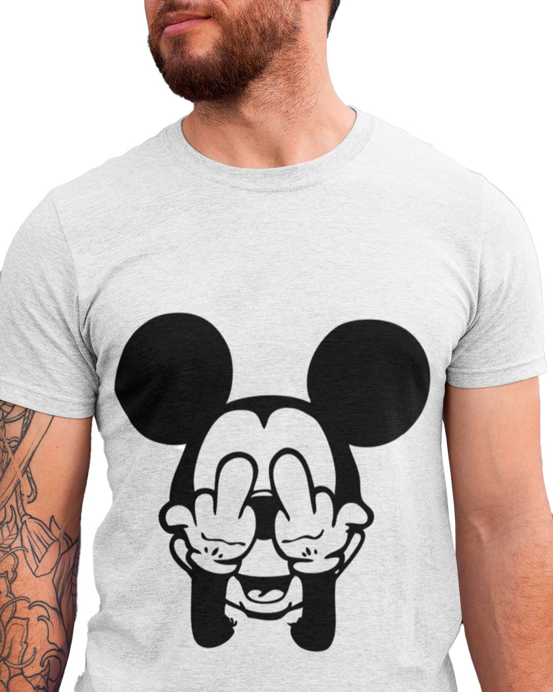 Nome do produto: T-Shirt Masculino Mickey Mouse Rebelde