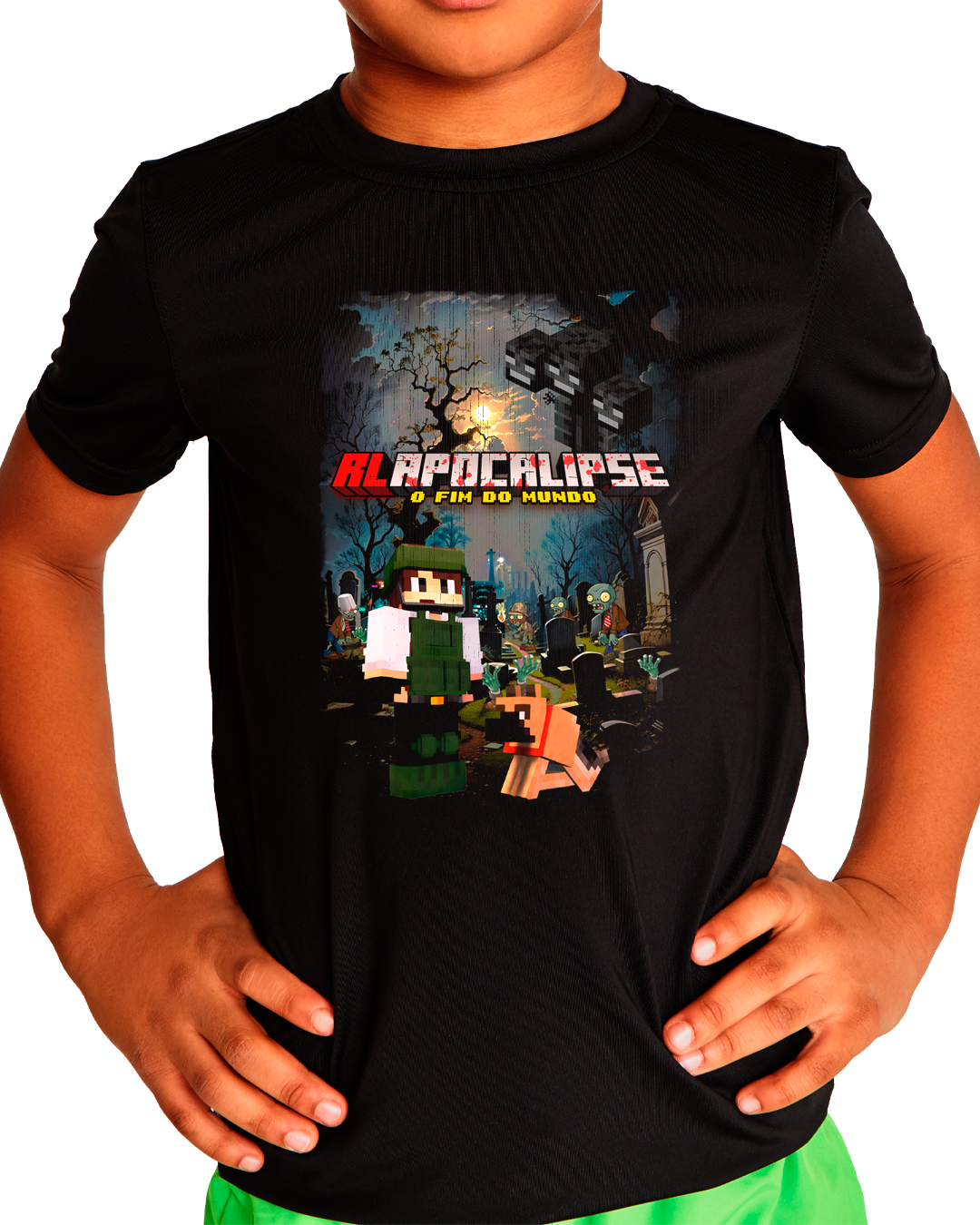 Nome do produto: T-Shirt Intantil (2 a 8 anos) RLAPOCALIPSE