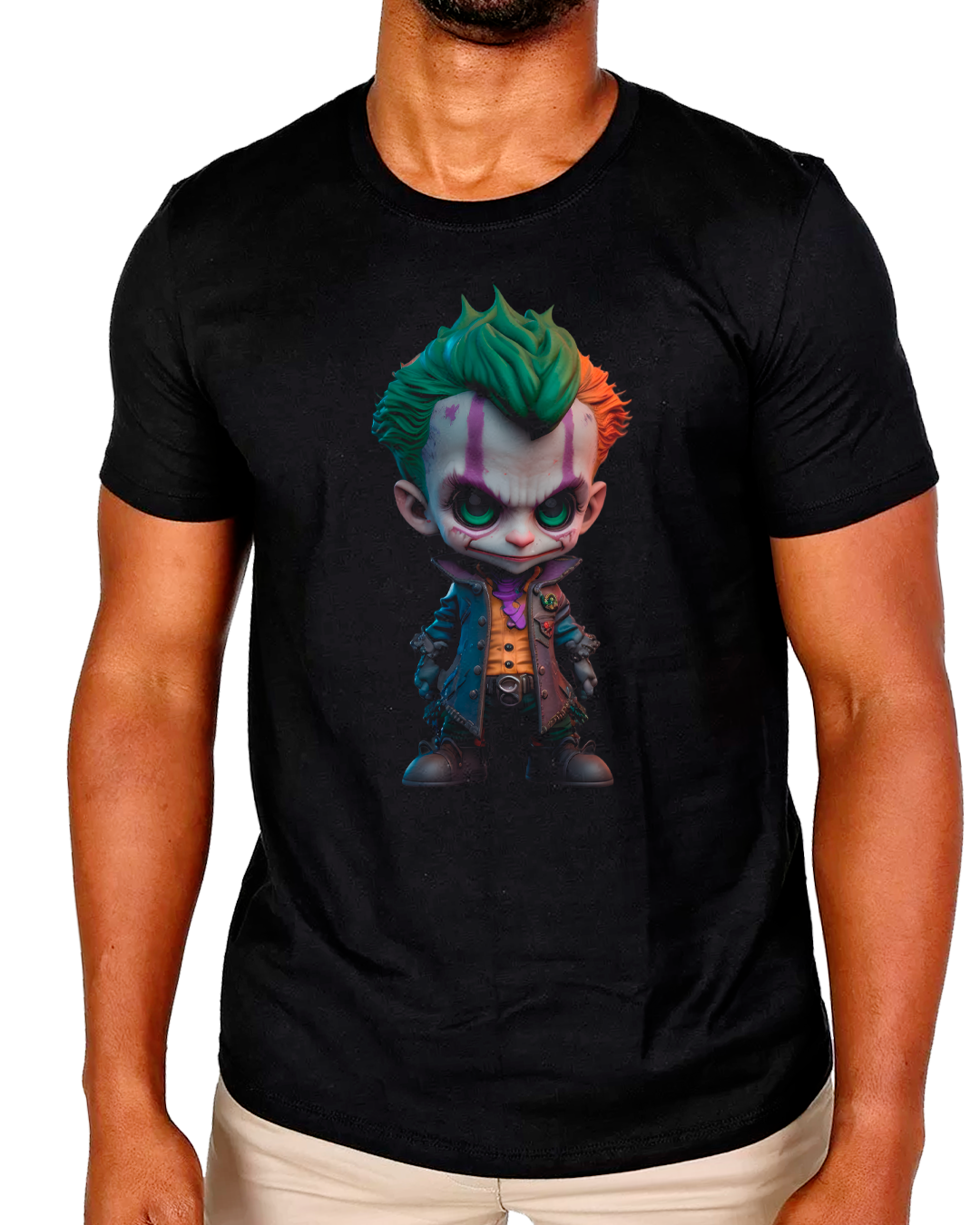 Nome do produto: T-Shirt Masculino Mini Coringa