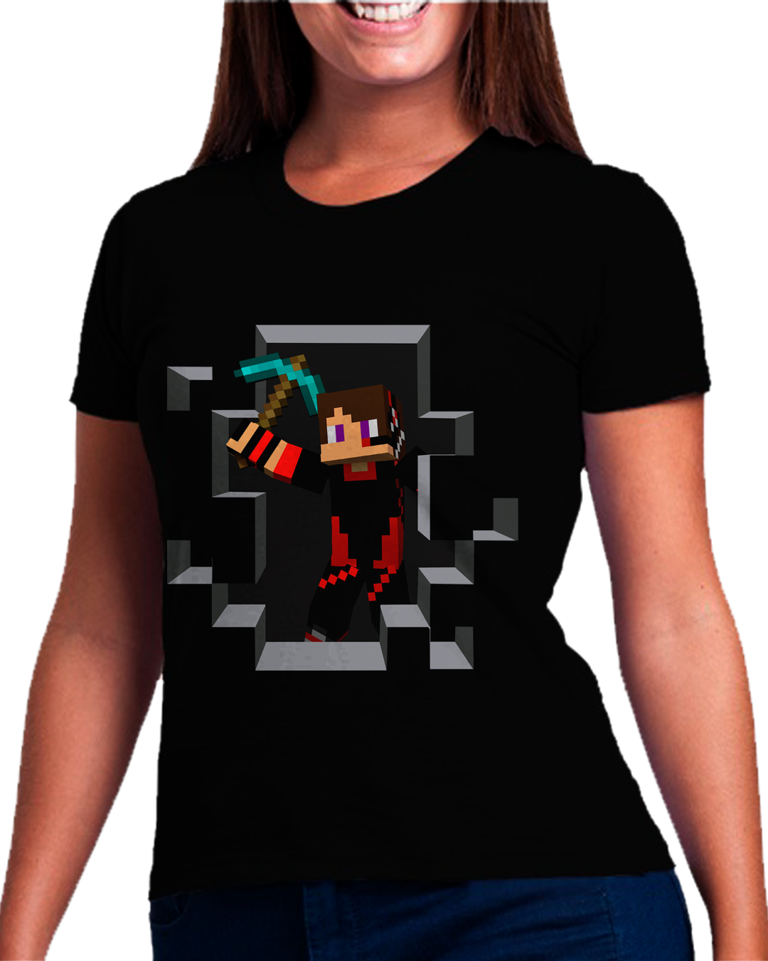 Nome do produto: Baby Long Feminina DKBinho quebrando Parede