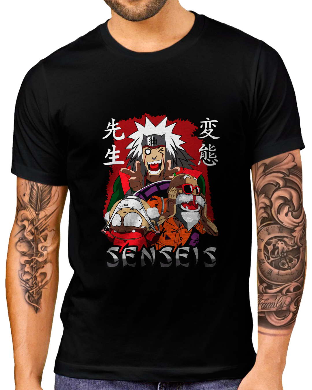 Nome do produto: T-Shirt Masculino Senseis