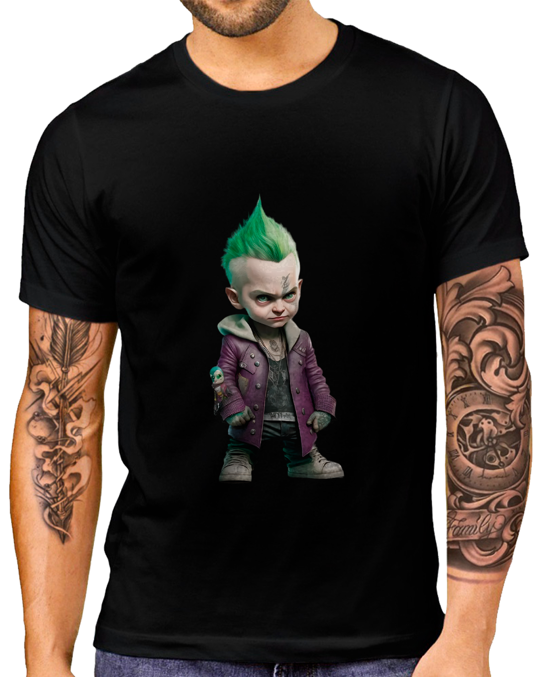 Nome do produto: T-Shirt Masculino Baby Coringa