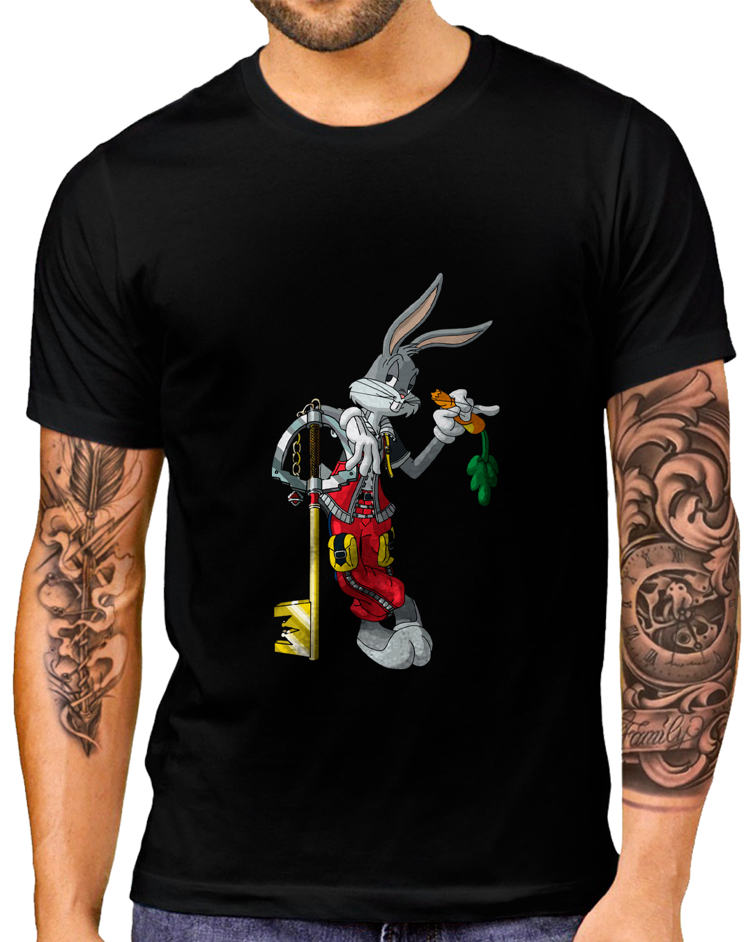 Nome do produto: T-Shirt Masculino Pernalonga