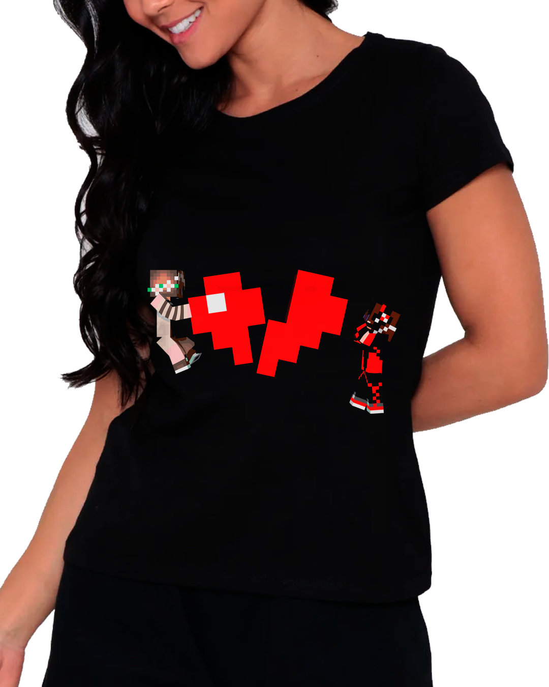 Nome do produto: Baby Long Feminina DKBinho Coração