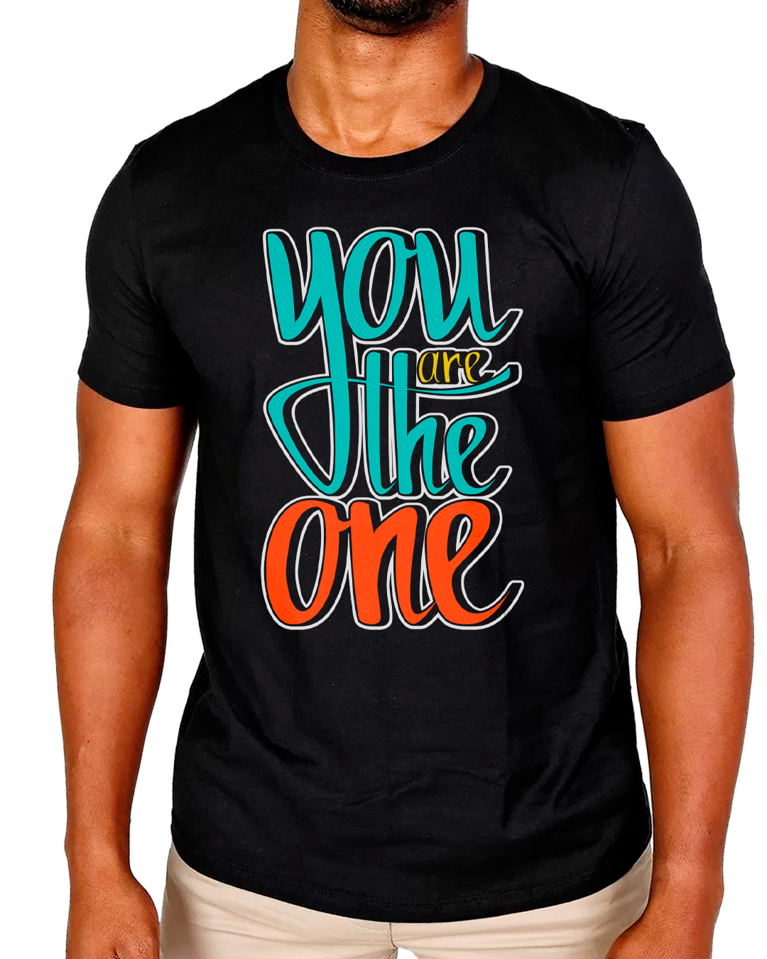 Nome do produto: T-Shirt Masculino You are the One