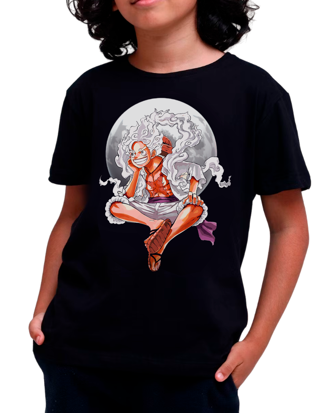 Nome do produto: T-Shirt Intantil (10 a 14anos) Luffy Gen 5