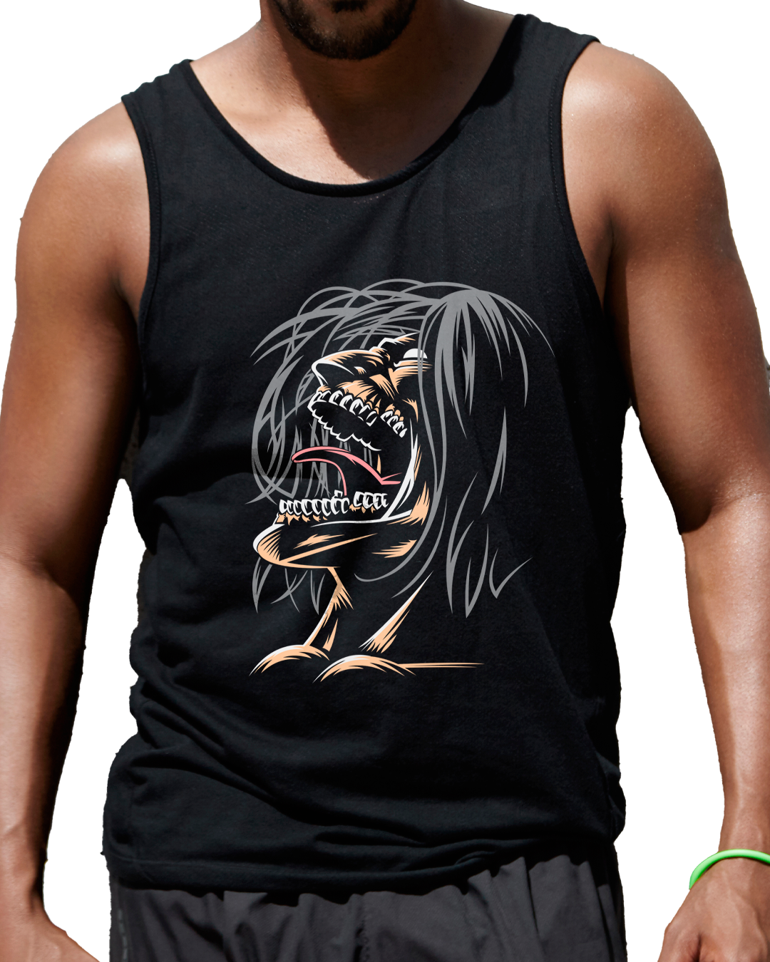 Nome do produto: Regata Masculino Attack on Titan