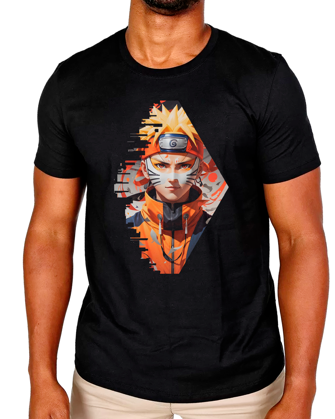 Nome do produto: T-Shirt Masculino Naruto