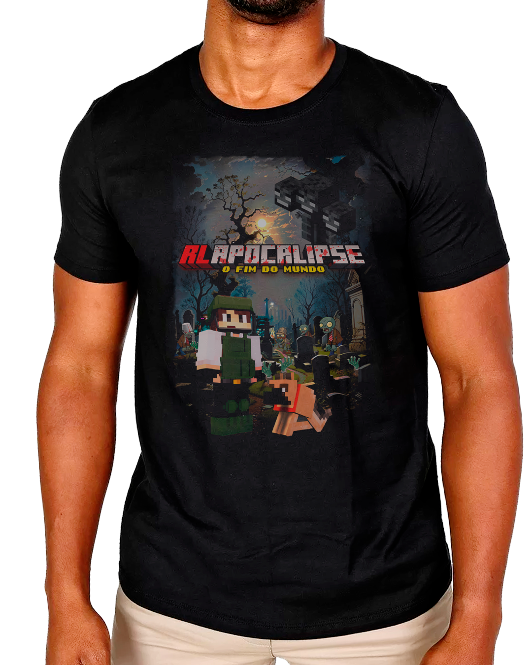 Nome do produto: T-Shirt Masculino RLAPOCALIPSE