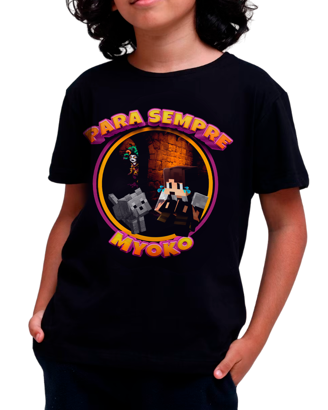 Nome do produto: T-Shirt Intantil (10 a 14anos) Myoko