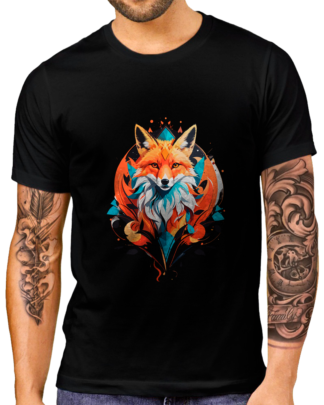 Nome do produto: T-Shirt Masculino Fox Arte