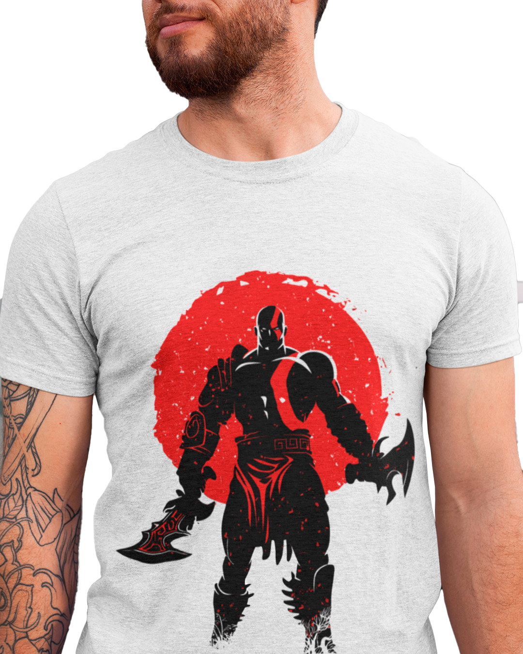 Nome do produto: T-Shirt Masculino Kratos God of War