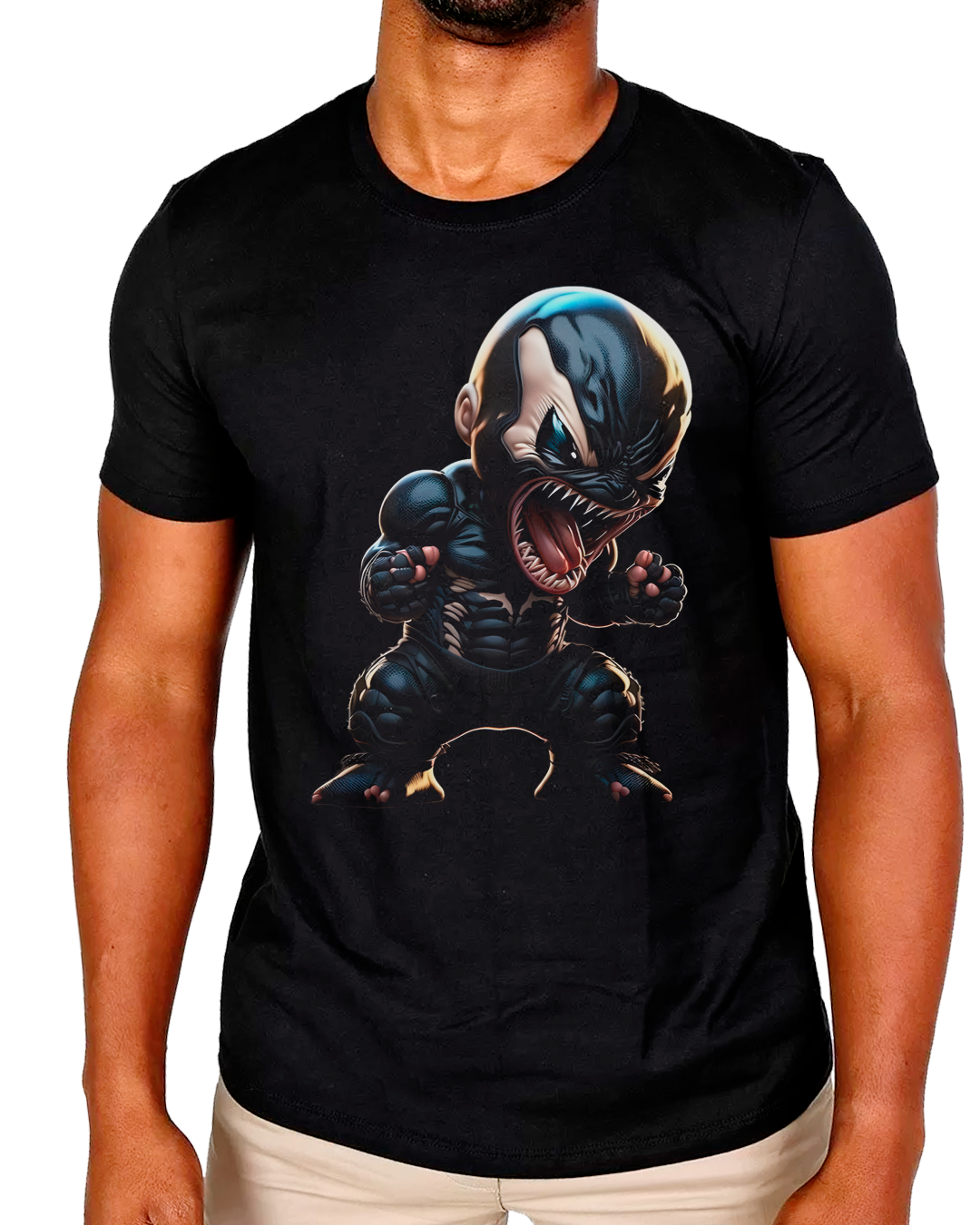 Nome do produto: T-Shirt Masculino Mini Venom