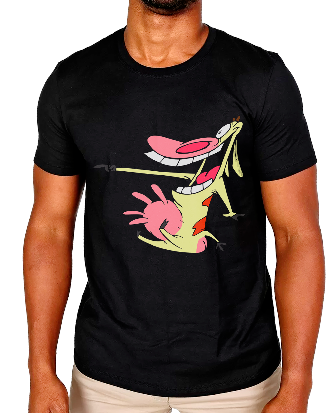 Nome do produto: T-Shirt Masculino Vaca e o Frango