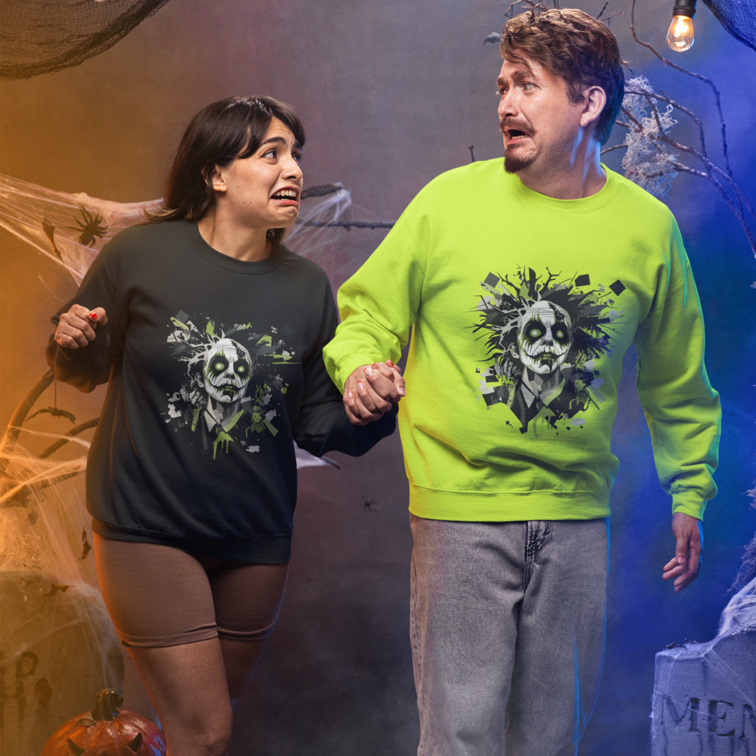 Nome do produto: Moletom Beetlejuice: O Estilo Irreverente do Fantasma Mais Excêntrico!