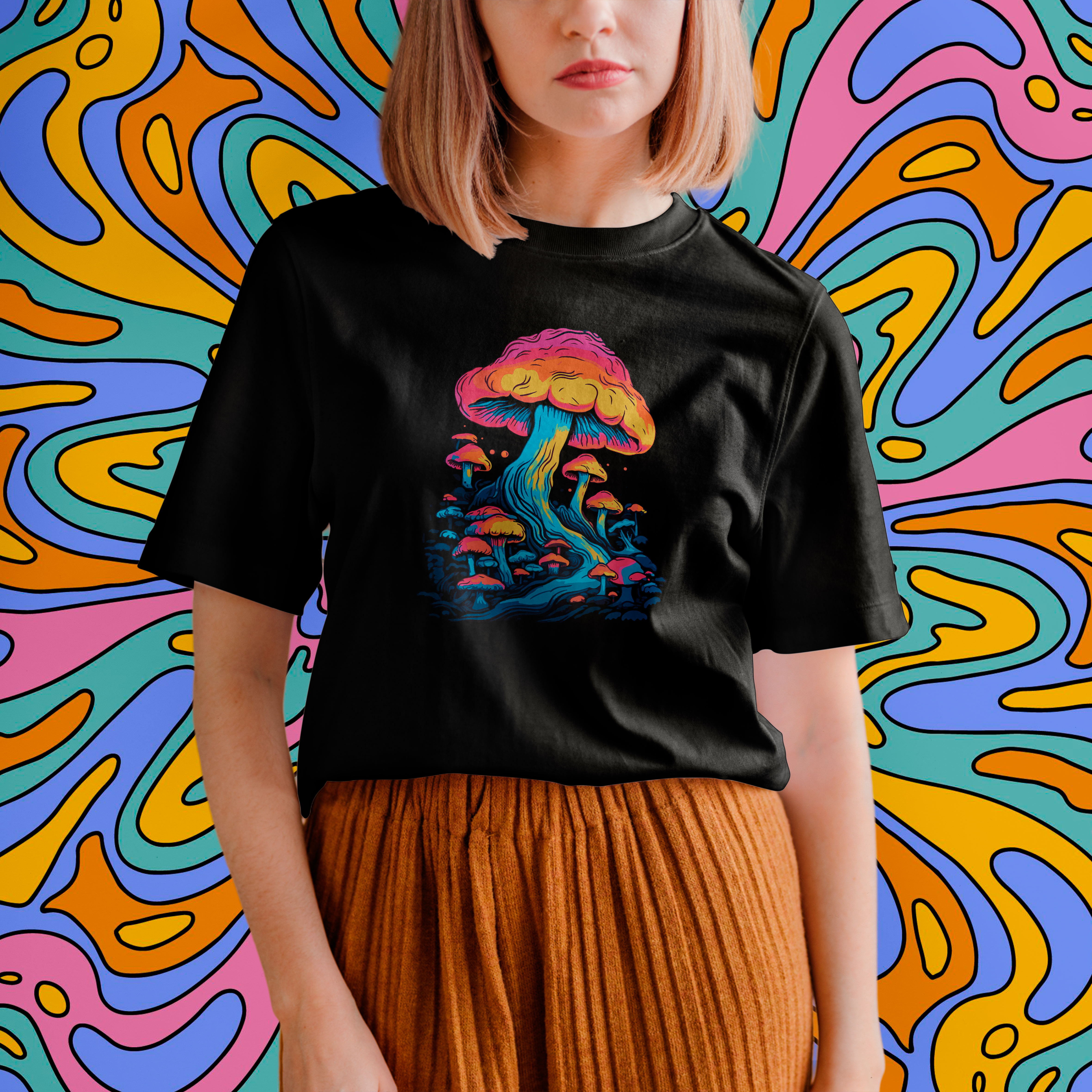 Nome do produto: Cogumelos Psicodélicos: Explorando as Cores e Profundezas da Mente