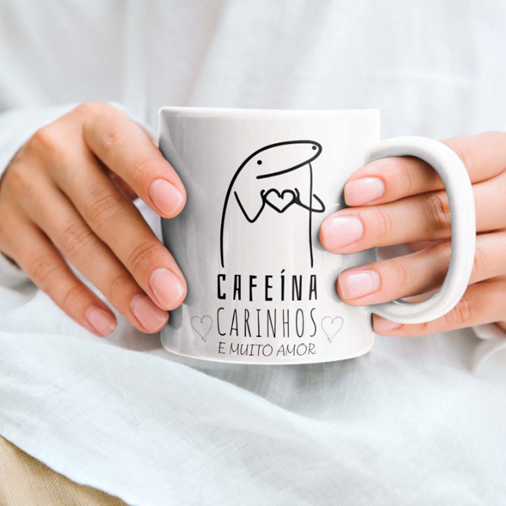 Nome do produto: Caneca com Muito Amor: Comece o Dia com um Bom Café
