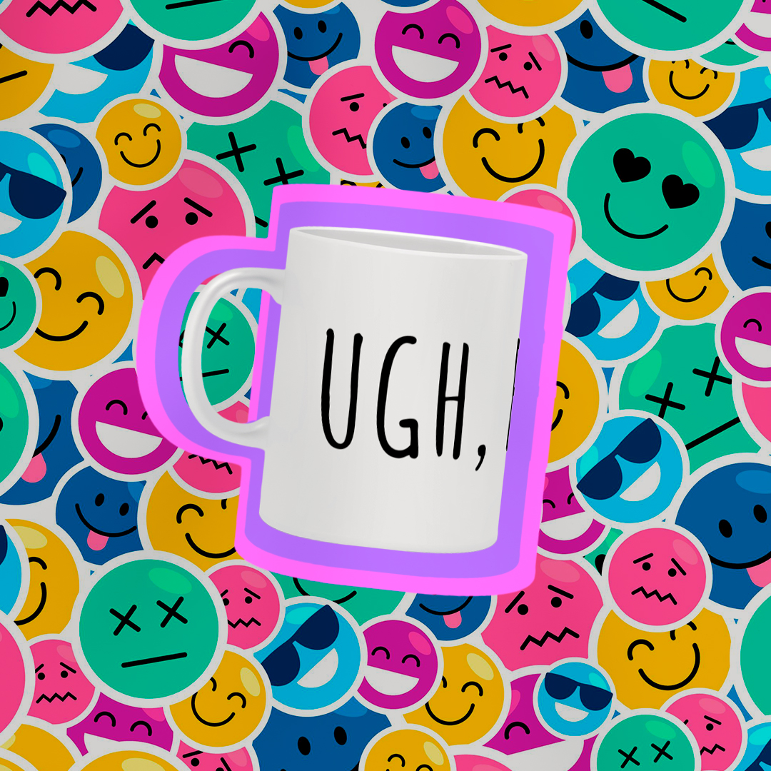 Nome do produto: Ugh, Pessoas Caneca para os Amantes da Introversão
