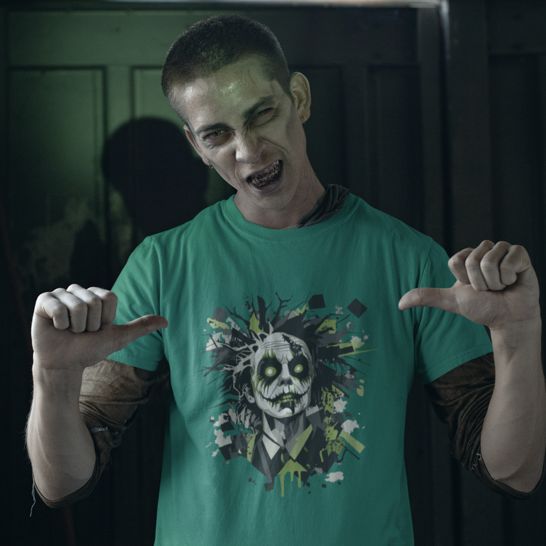 Nome do produto: Camiseta Beetlejuice: O Charme Caótico do Fantasma Mais Irreverente!