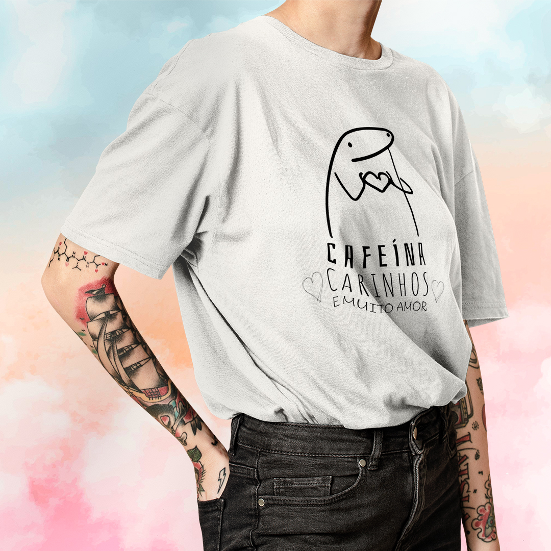 Nome do produto: Camisa Aconchego: Bichinho Fofo no Café da Manhã